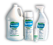 Sporicidin® Disinfectant Spray, Solution and Aerosol