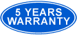 5 Years Warranty on the UV Air Cleaner Chassis